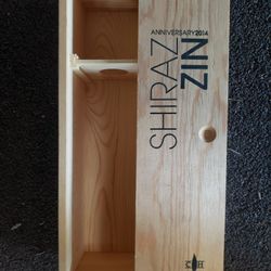 Vintage Coopers Hawk Shiraz Zin Wooden Box For Decor