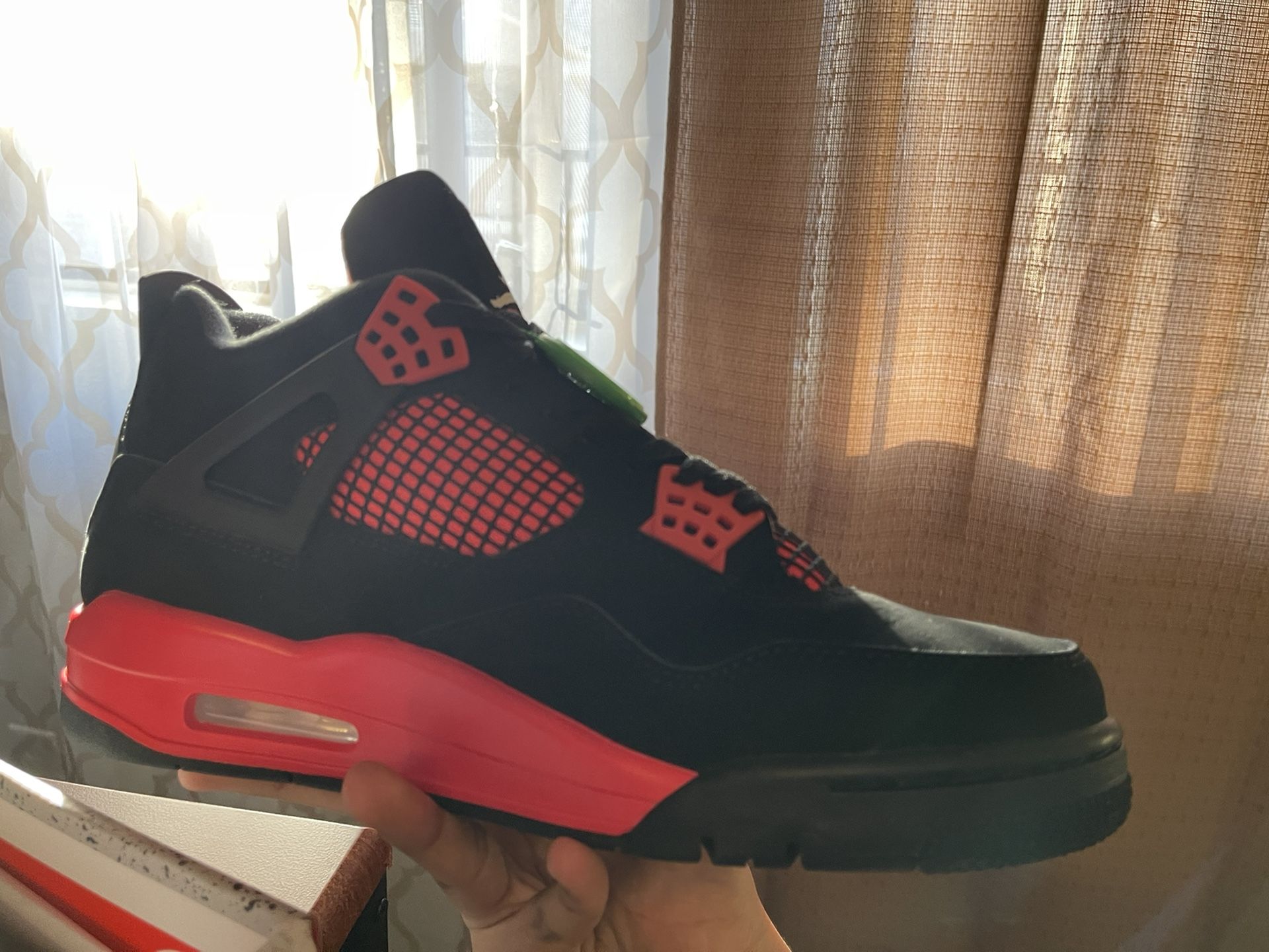 Unisex L V Supreme x Jordan 4 Retro Red for Sale in Portland, OR - OfferUp