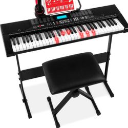 Best Choice Products 61-Key Beginners Complete Electronic Keyboard
