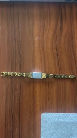 Vintage gold  seiko watch