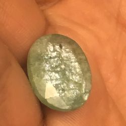 Muzo Columbian Emerald Gem Faceted Gemstone Over 10 Carat
