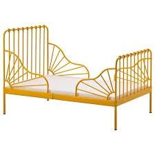 Kids IKEA Yellow Minnen Bed frame