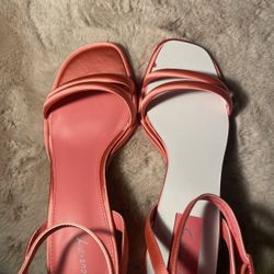 Punk Pink Strappy Sandals
