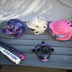 Kids Baseball Helmets And Aluminum Bats