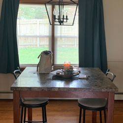 Granite Top Dining Table