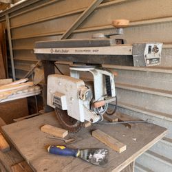 FREE Black And Decker Radial Arm Saw 