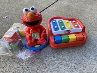 Baby, Toddler Elmo ABC And fisher Price Piano