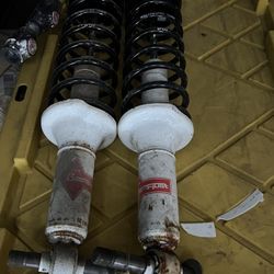 Porsche 914 KYB gas rear struts Weltmiester springs