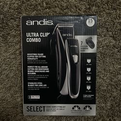 Andis Ultra Clip Combo Home Haircutting Kit