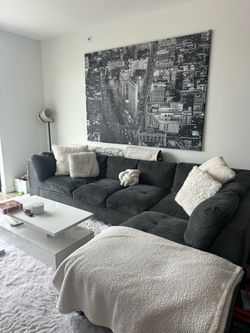 Sectional couch 123” x 82”