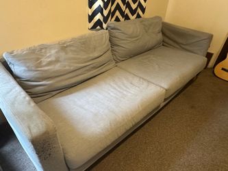 IKEA Kivik Gray Fabric 3-Seat Sofa