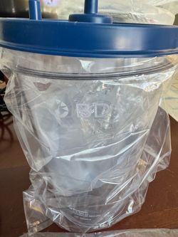 BD Purewick Urine Collection System -new replacement canister and connector hose