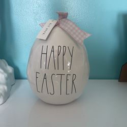 Rae Dunn Easter Egg Decor