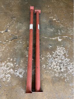 Pair(2) of 3” Adjustable Metal Support Columns