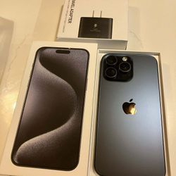 Factory Unlocked IPhone 15 Pro Max 256GB