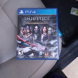 Injustice PS4