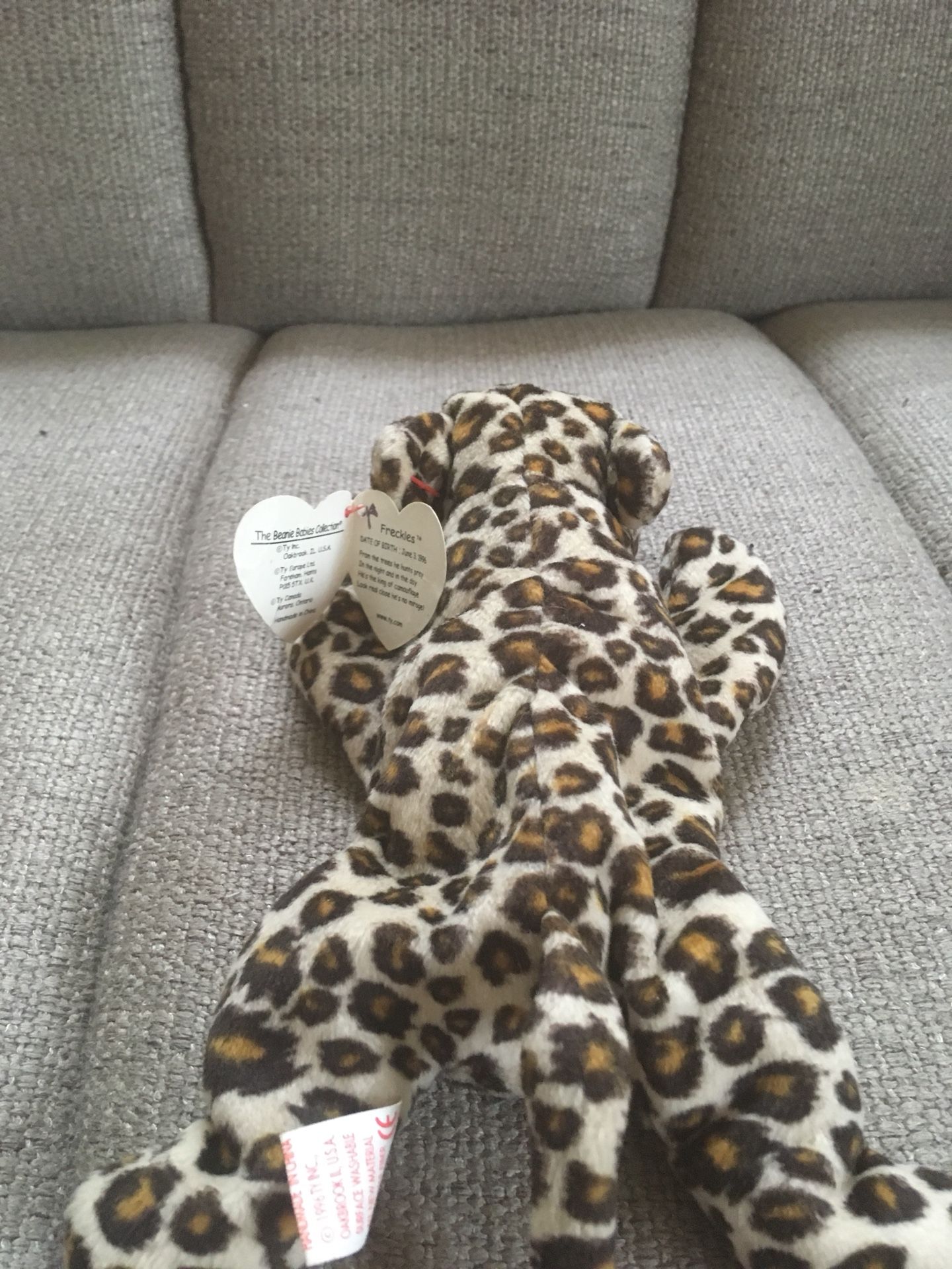 Ty Beanie Baby, Freckles. $500 or best offer.