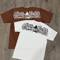 Supreme Last Supper Tee White Brown M XXL