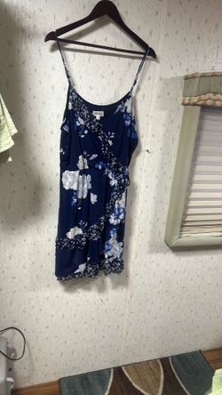 Blue summer dress