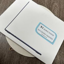 Apple MacBook Air M2 15.3inch Laptop New - Black Friday ! 10% Off! $1 DOWN Today