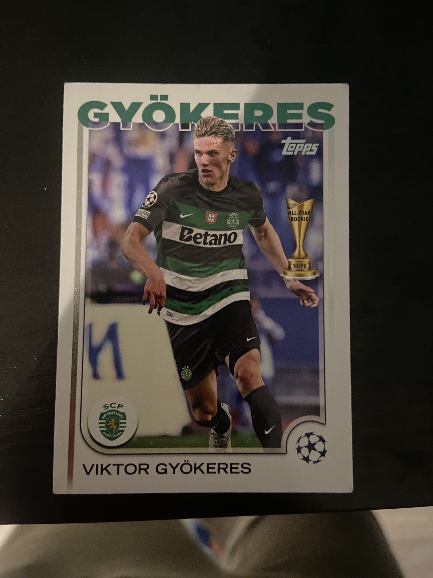 VIKTOR GYOKERES 2024 Topps UEFA Club Competitions #131 CLUBE DE PORTUGAL