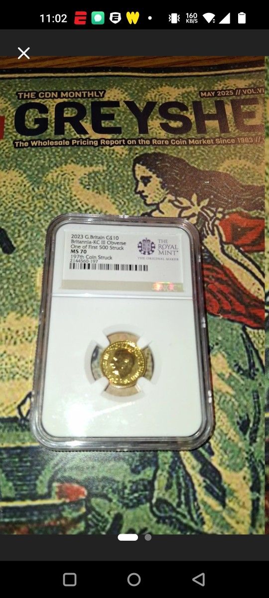 2023 Great Britain £10 Gold Britannia Coin, 