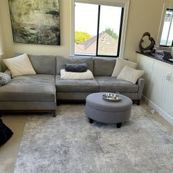 Grey Couch - Living Spaces