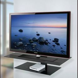 2 TIER TV & AV STAND HOLDS TV'S UP TO 46