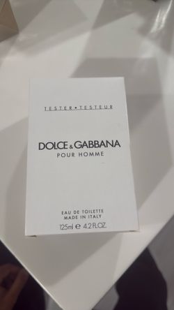 Dolce & Gabbana Pour Homme EDT Tester 125 mL (4.2 oz) – Brand New
