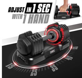 Yes4All Adjustable Dumbbell with Tray