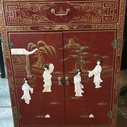 Beautiful Asian Storage Cabinet—Reasonable Offers Welcomed