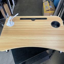Laptop Table With USB ports. Lap Table Desk