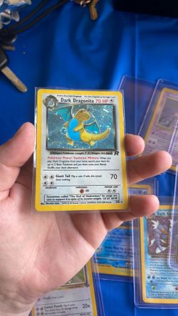 pokemon dark dragonite 5/82 team rocket with swirl