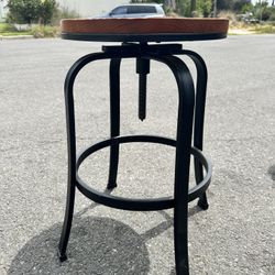 Wooden Adjustable Stool