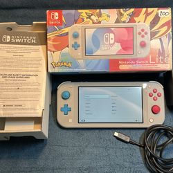 Nintendo Switch Lite Zacian & Zamazentha edition