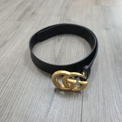 Gucci Marmot Wide Belt Size 85