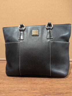 Dooney & Bourke Helena Tote - Black Pebbled Leather