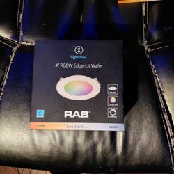 Rab 4" Edge-lit Wafer 
