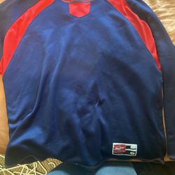 Rawlings Red Blue Sweater - XL