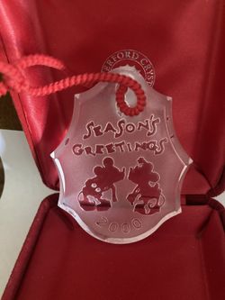 Disney Waterford Ornament