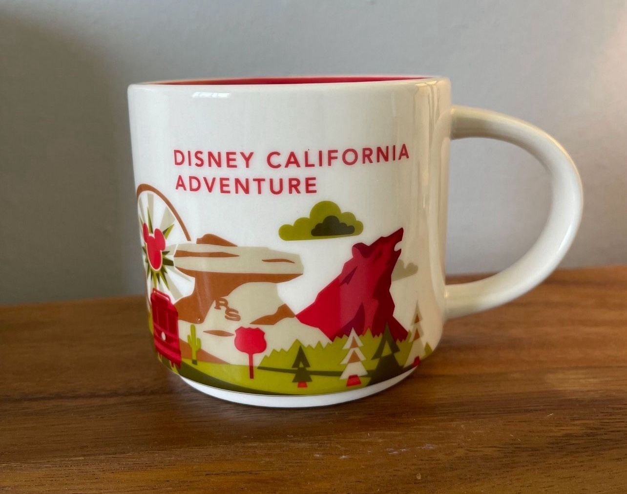 Starbucks You Are Here Mug Disney California Adventure Edition