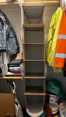 Hanging Closet Organizer 10 pockets clothes accessories