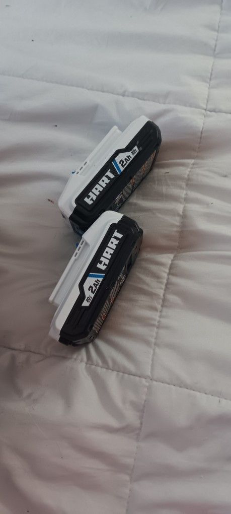 2Ah 20V HART BATTERY 2 Pack
