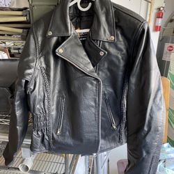 Women’s Leather Motorcycle Jacket