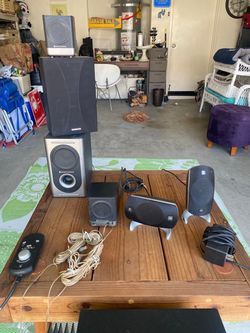 Surround Sound Subwoofer + Home Theatre Music Stereo Speakers