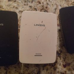 3 Linksys Wireless Routers