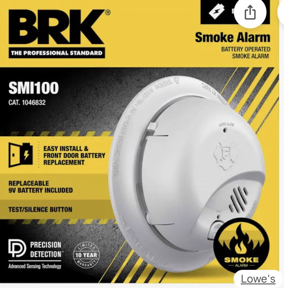 Smoke and Carbon monoxide alarm 3 Pack