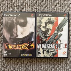 Metal Gear Solid 2 + DMC 2