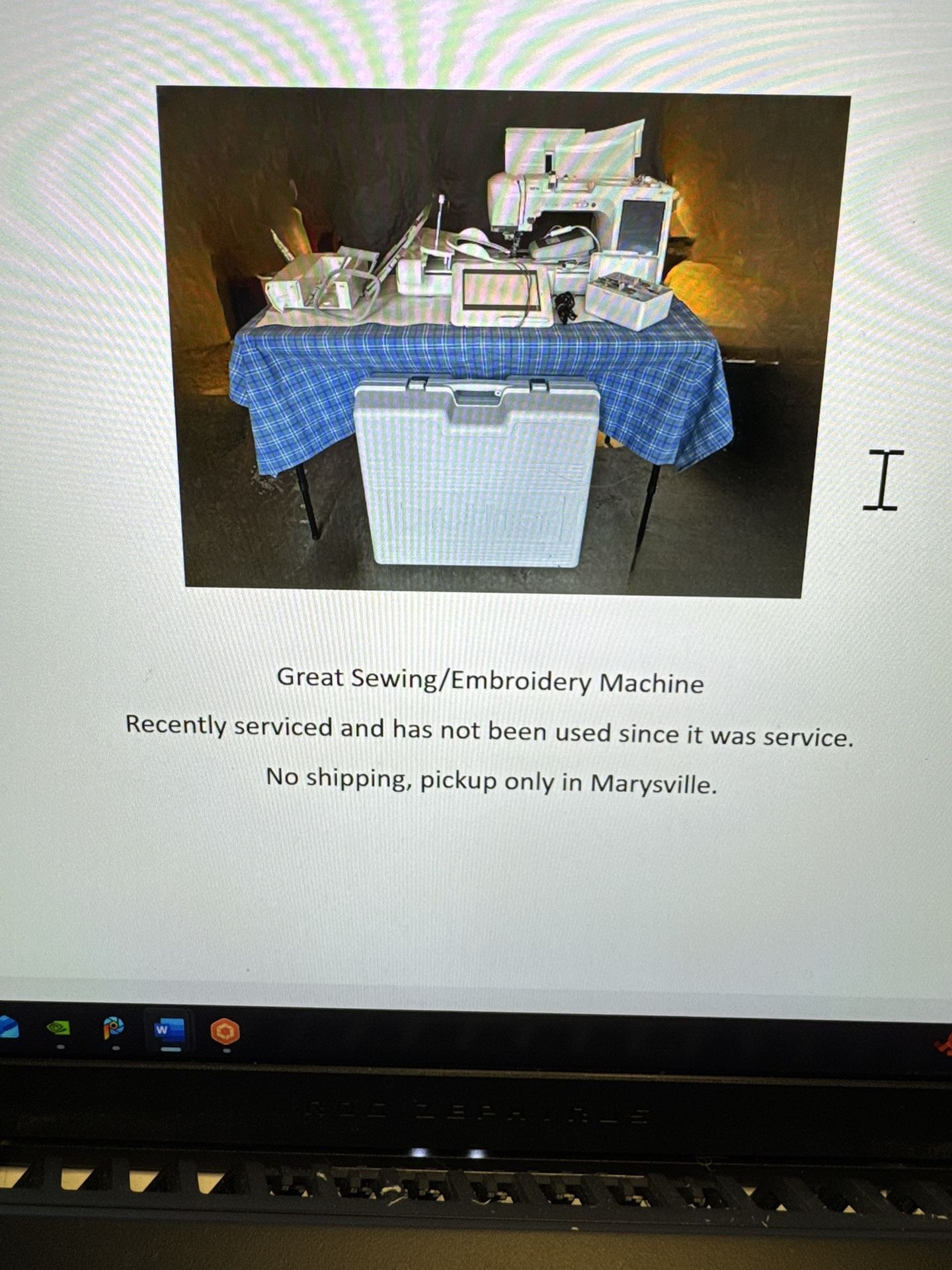 Brother Quattro Sewing /Embroidery Machine