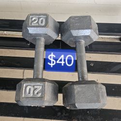 DUMBBELL 20 POUNDS $40 Both  Ontario CA 